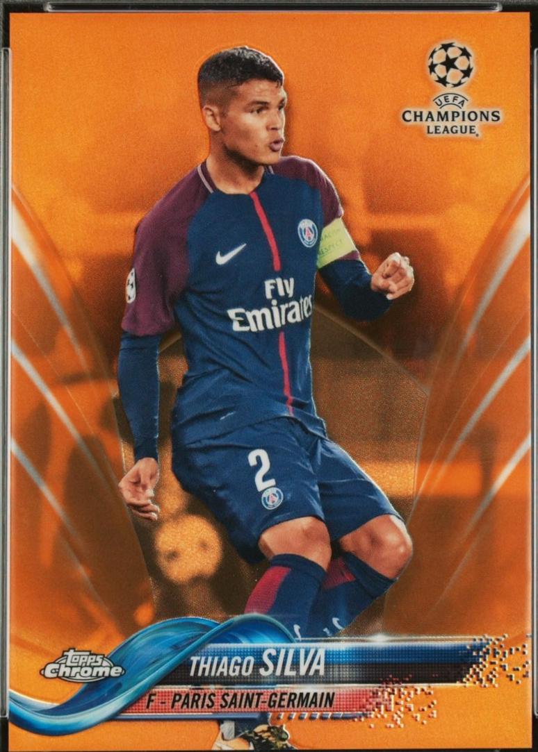 Thiago Silva [Orange Refractor] #56
