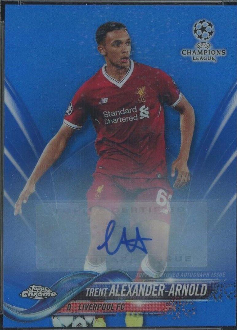 Trent Alexander Arnold [Autograph Blue Refractor] #29