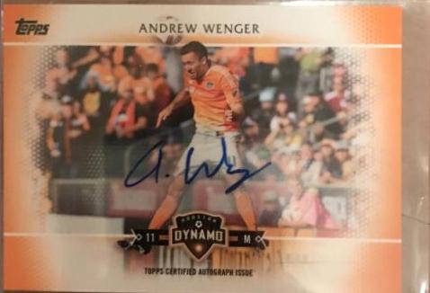 Andrew Wenger [Autograph Orange] #82