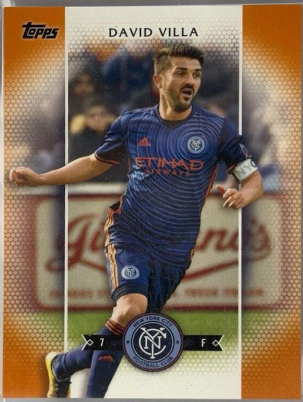 David Villa [Orange] #100