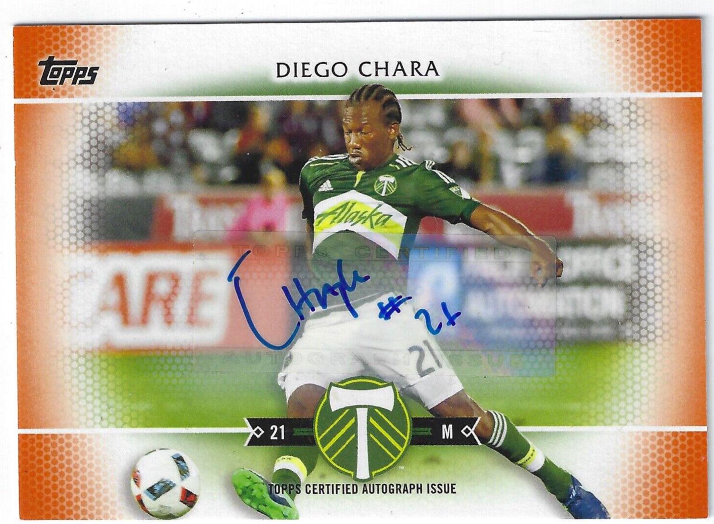 Diego Chara [Autograph Orange] #80