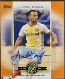 Justin Meram [Autograph Orange] #4