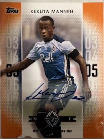Kekuta Manneh [Autograph Orange] #150