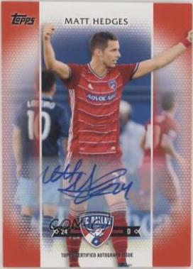 Matt Hedges [Autograph Red] #47