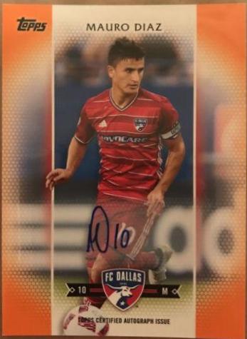 Mauro Diaz [Autograph Orange] #49