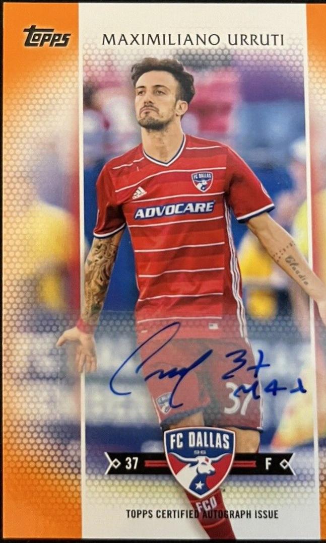 Maximiliano Urruti [Autograph Orange] #94