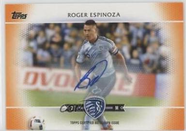 Roger Espinoza [Autograph Orange] #139