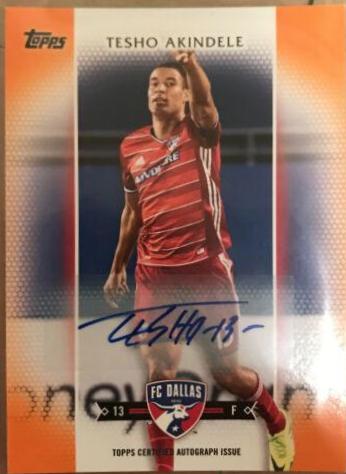 Tesho Akindele [Autograph Orange] #119
