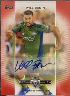 Will Bruin [Autograph Red] #101