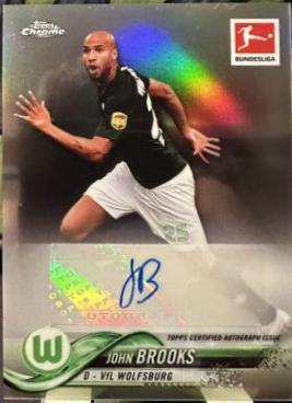 John Brooks [Autograph Red Wave Refractor] #15