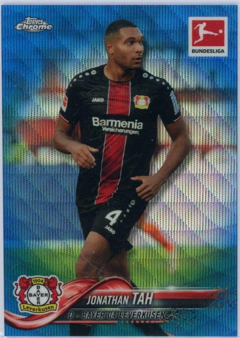 Jonathan Tah [Blue Wave Refractor] #10