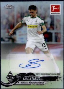 Lars Stindl [Autograph Red Wave Refractor] #36