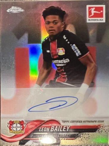 Leon Bailey [Autograph Red Wave Refractor] #38