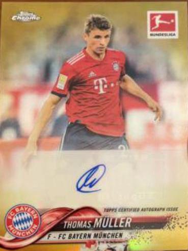 Thomas Muller [Autograph Gold Refractor] #43