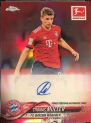 Thomas Muller [Autograph Red Refractor] #43