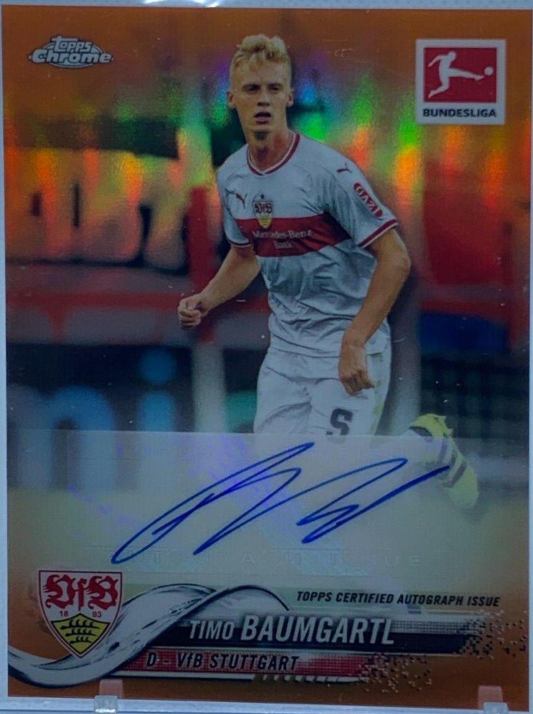 Timo Baumgartl [Autograph Orange Refractor] #67
