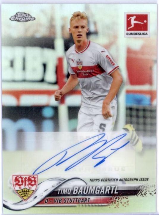 Timo Baumgartl [Autograph Red Wave Refractor] #67