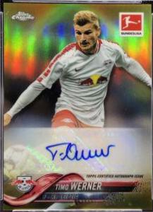 Timo Werner [Autograph Gold Refractor] #25