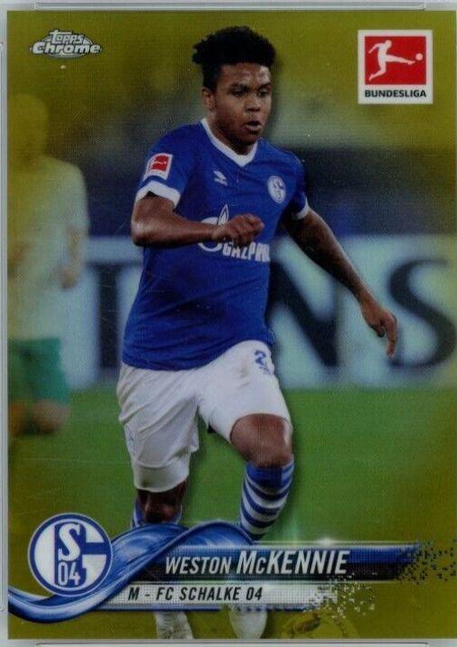 Weston McKennie [Gold Refractor] #61