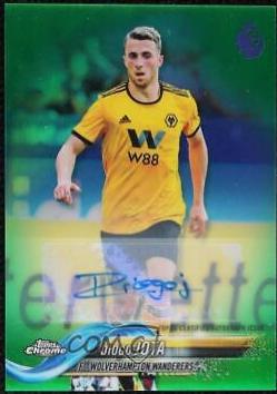 Diogo Jota [Autograph Green Refractor] #9