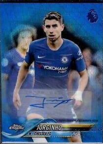 Jorginho [Autograph Blue Wave Refractor] #24