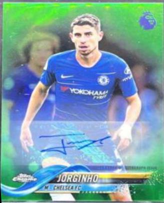 Jorginho [Autograph Green Refractor] #24