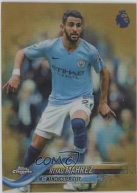 Riyad Mahrez [Gold Refractor] #92