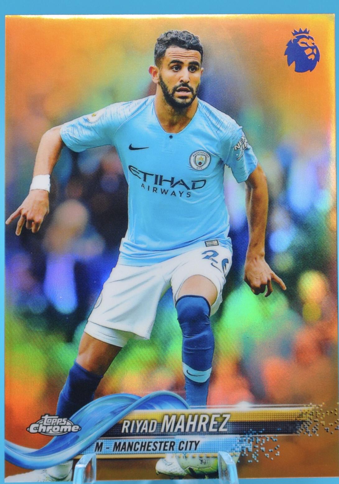 Riyad Mahrez [Orange Refractor] #92