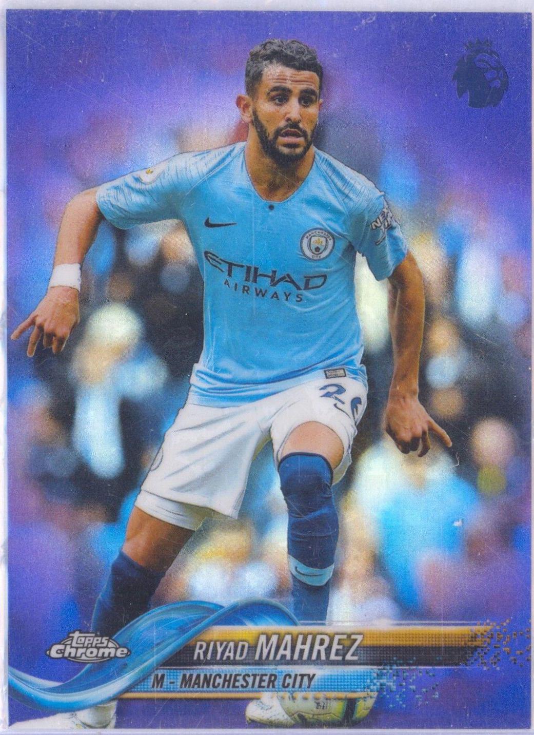 Riyad Mahrez [Purple Refractor] #92