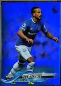 Theo Walcott [Blue Refractor] #28