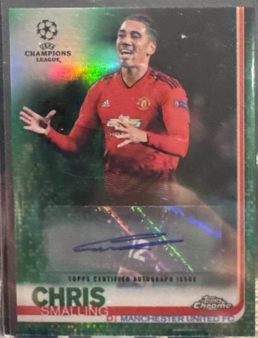 Chris Smalling [Autograph Green Refractor] #45