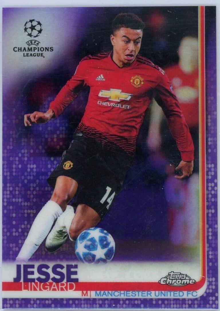 Jesse Lingard [Purple Refractor] #46