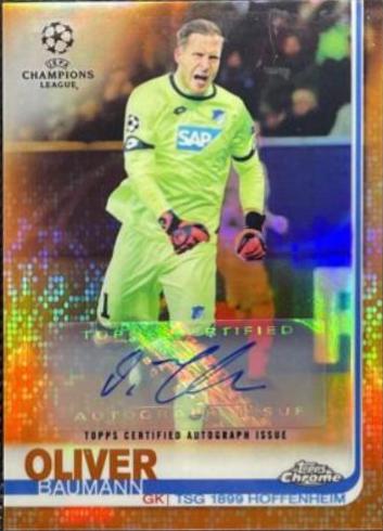 Oliver Baumann [Autograph Orange Refractor] #54