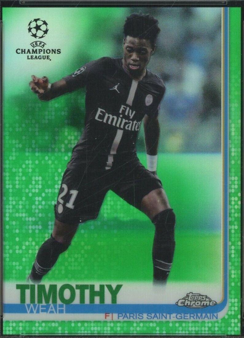 Timothy Weah [Green Refractor] #92