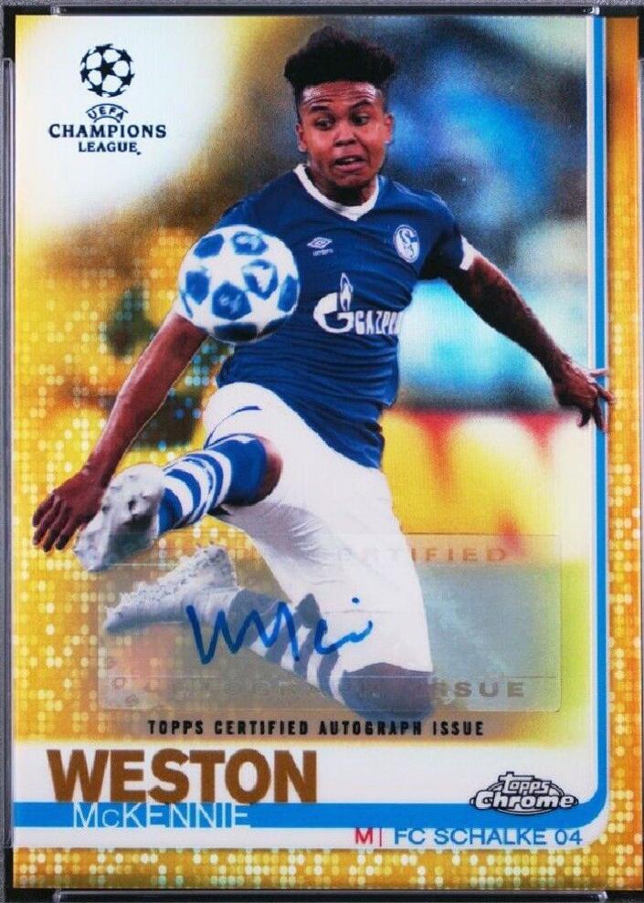 Weston McKennie [Autograph Gold Refractor] #83