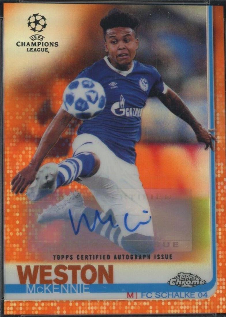 Weston McKennie [Autograph Orange Refractor] #83