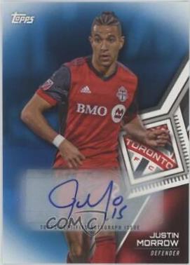 Justin Morrow [Autograph Blue] #79