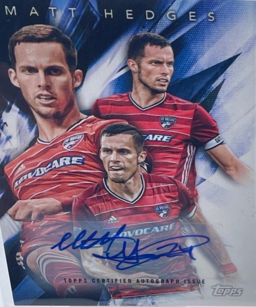 Matt Hedges [Autograph Red] #62
