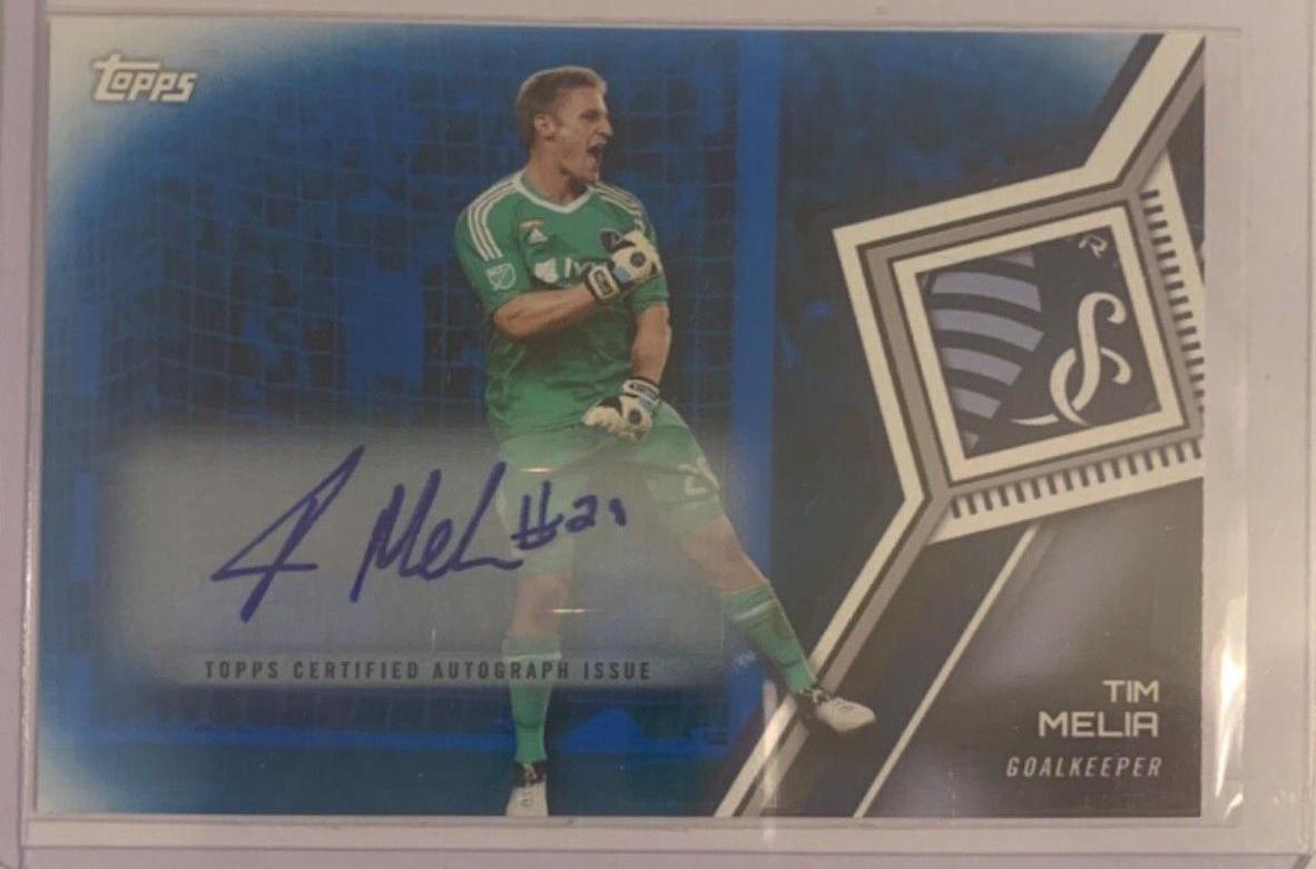 Tim Melia [Autograph Blue] #57