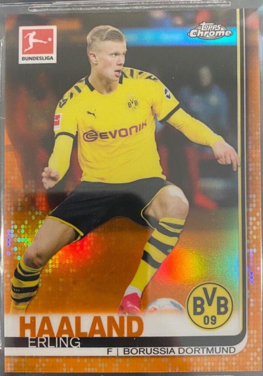 Erling Haaland [Orange Refractor] #72