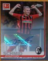 Jonathan Schmid [Autograph Orange Refractor] #88