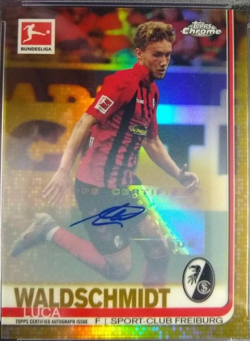 Luca Waldschmidt [Autograph Gold Refractor] #31