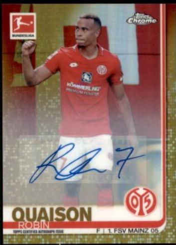 Robin Quaison [Autograph Gold Refractor] #22