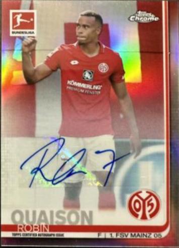 Robin Quaison [Autograph Orange Refractor] #22
