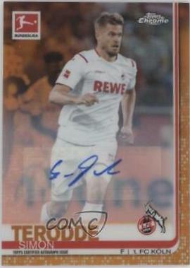 Simon Terodde [Autograph Orange Refractor] #21