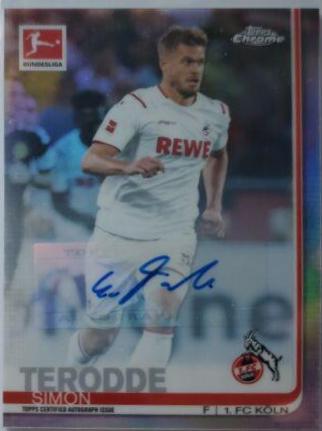 Simon Terodde [Autograph] #21