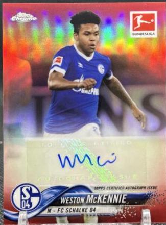 Weston McKennie [Red Refractor] #66