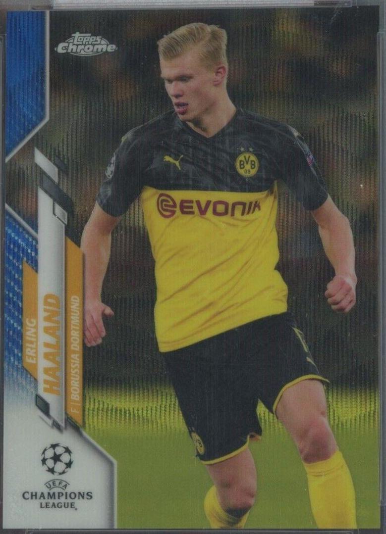 Erling Haaland [Blue Wave Refractor] #74