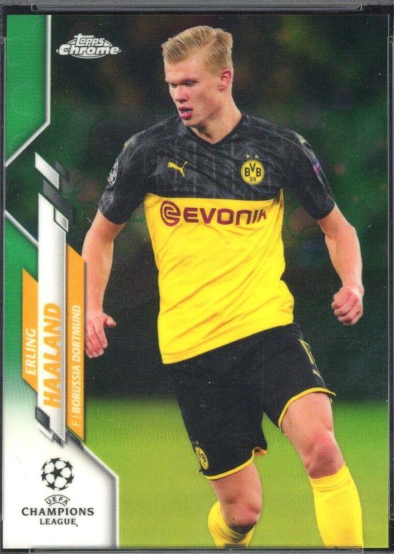 Erling Haaland [Green Bubbles Refractor] #74