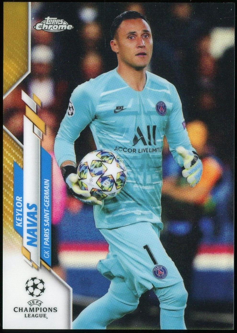 Keylor Navas [Gold Refractor] #27